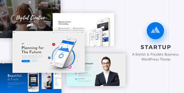 StartUp - Responsive Multi-Purpose WordPress Theme Logo