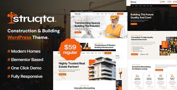 Struqta - Industrial & Construction Elementor WordPress Theme Logo