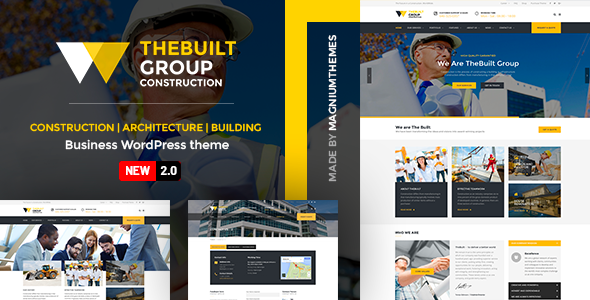 TheBuilt - Construction and Architecture WordPress theme Logo