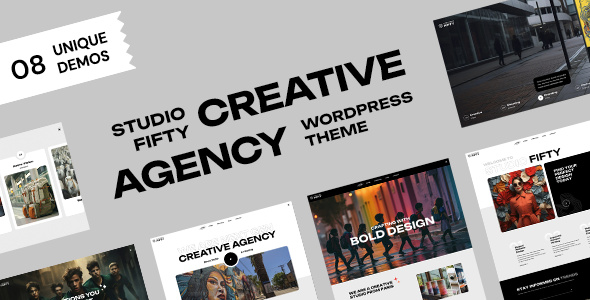 StudioFifty - Creative Agency and Portfolio WordPress Theme Logo